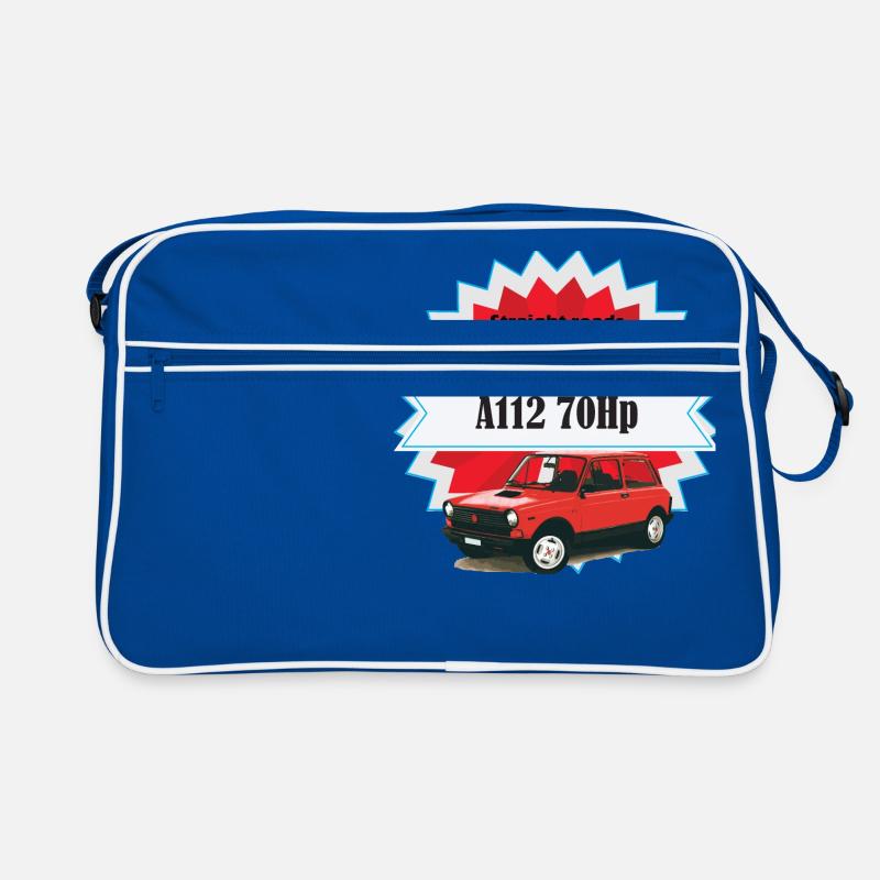 A112 - gerade Straßen Retro Tasche