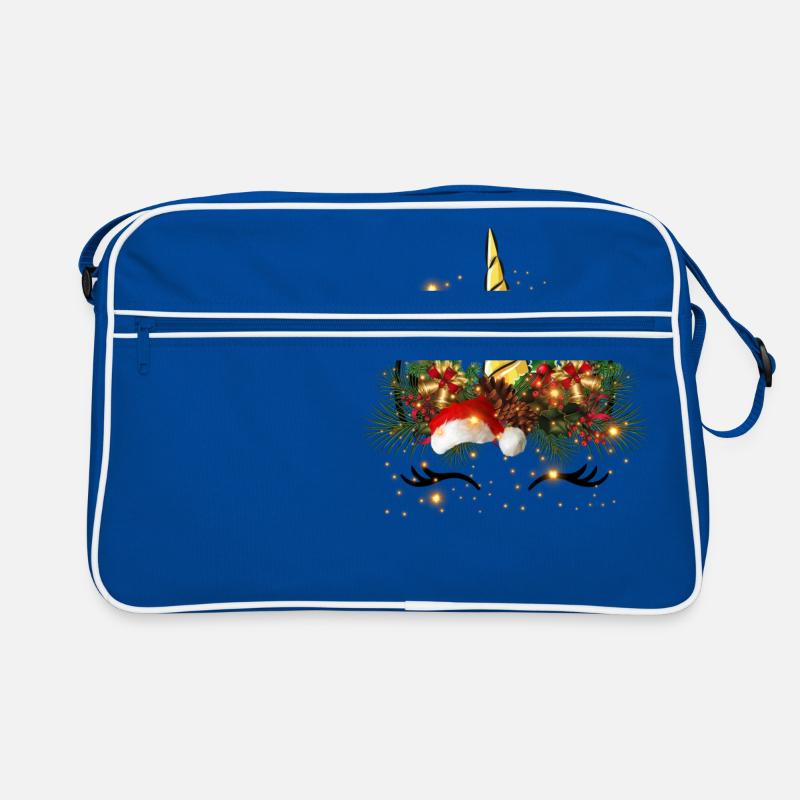 Licorne de Noël Sac Retro