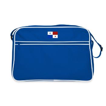 Panama flag - Retro Bag - blue/white - Front