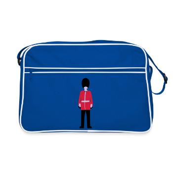 Queen's Guard - Retro Bag - blue/white - Front