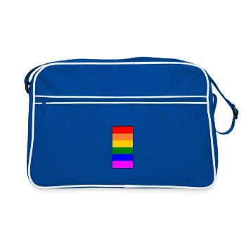 Lgbt - Retro Bag - blue/white - Front