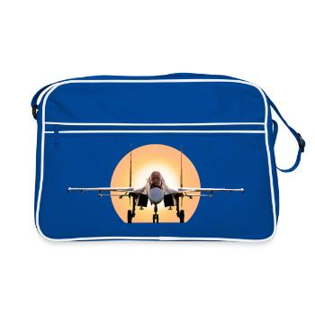Su-30 SM - Retro Bag - blue/white - Front