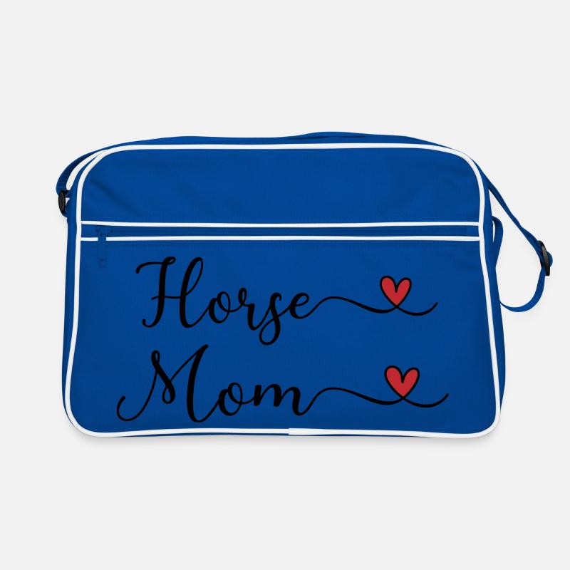 Horses Mom Retro Bag
