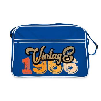 Millésime 1966 - Sac Retro - bleu/blanc - Devant