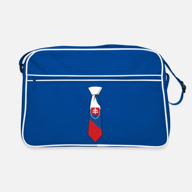 Cravate Slovaquie – Conception du drapeau Sac Retro