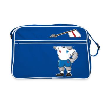 ANGLETERRE Football Britain Football Bulldog Bulldog - Sac Retro - bleu/blanc - Devant