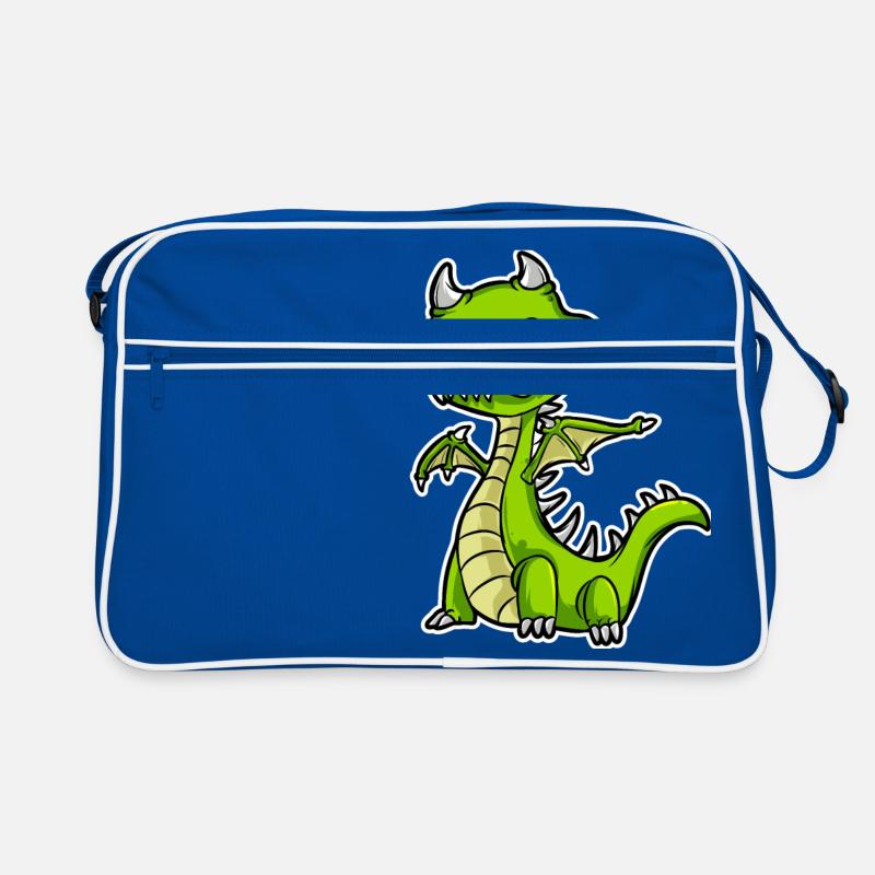 Drache Retro Tasche