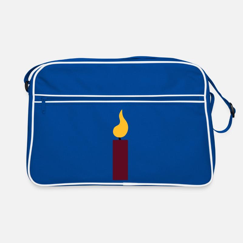 1. Geburtstag - Kerze Retro Tasche