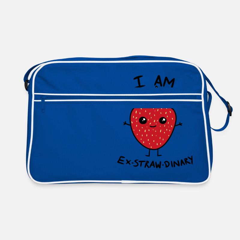 I Am Ex-straw-dinary Retro Bag