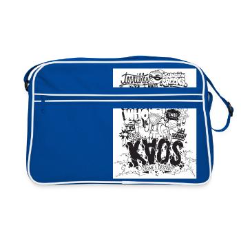 ChaosArtz - Sac Retro - bleu/blanc - Devant