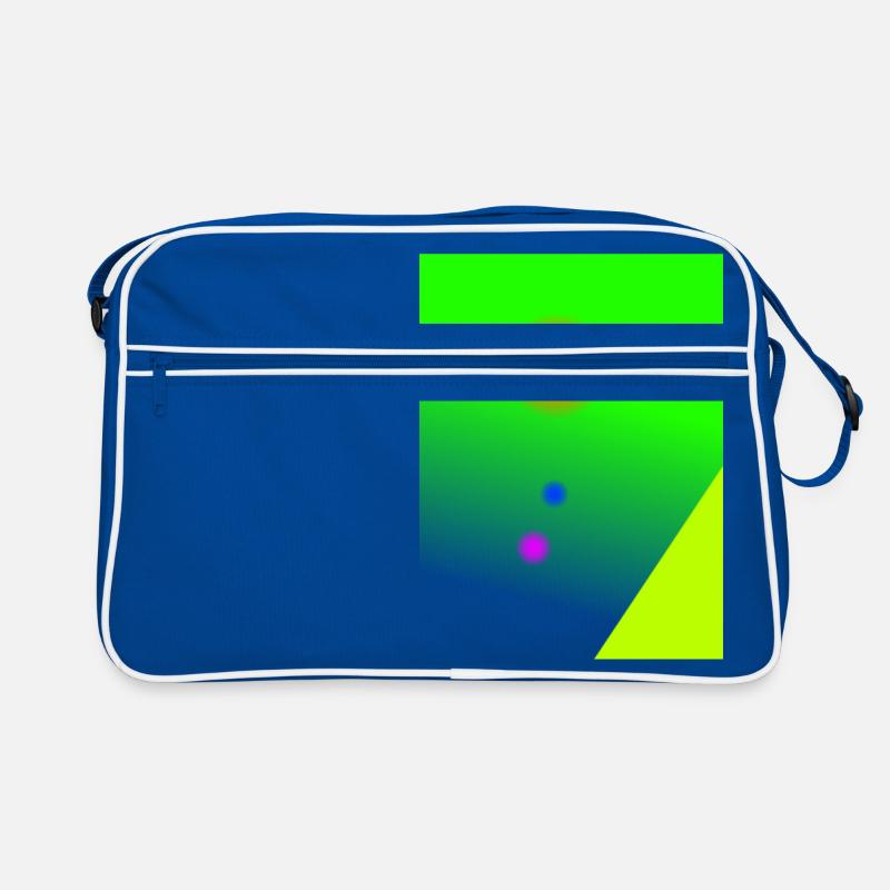 Abstrakt Retro Tasche