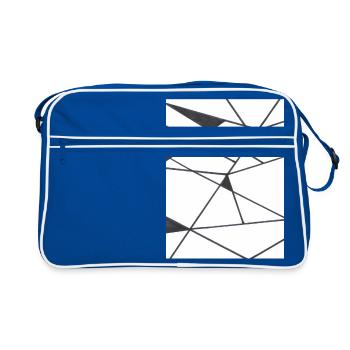 Glue - Retro Bag - blue/white - Front
