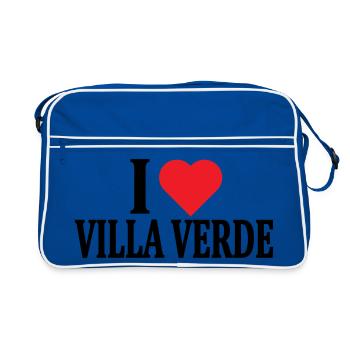 J’adore Villa Verde t-shirt Sardaigne - Sac Retro - bleu/blanc - Devant