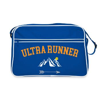 Ultra Runner - Retro Bag - blue/white - Front