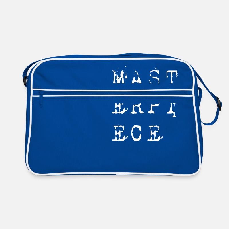 Chef d'oeuvre blanc Sac Retro