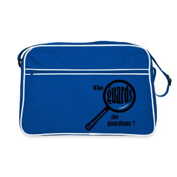 ed snowden - Sac Retro - bleu/blanc - Devant