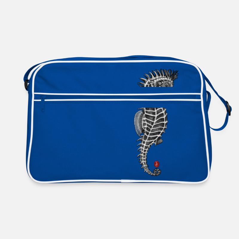 Seepferdchen Retro Tasche