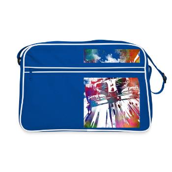 Formule #racing #sport - Sac Retro - bleu/blanc - Devant