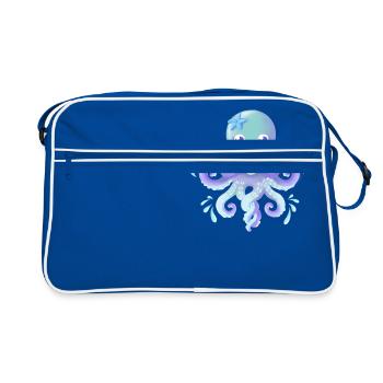 Octopus - Keep it cool - Sac Retro - bleu/blanc - Devant