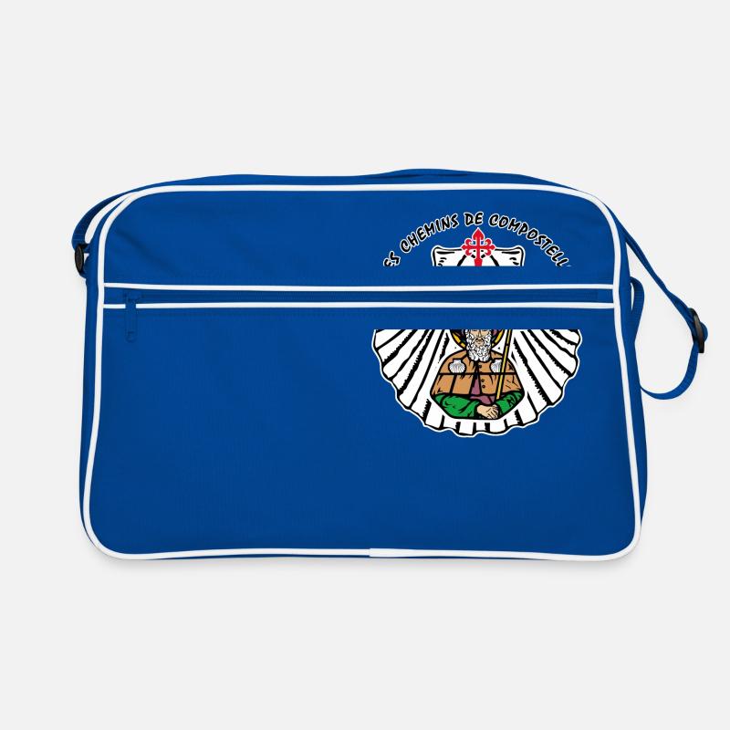 Croix St Jacques 24 - Sac Retro - bleu/blanc