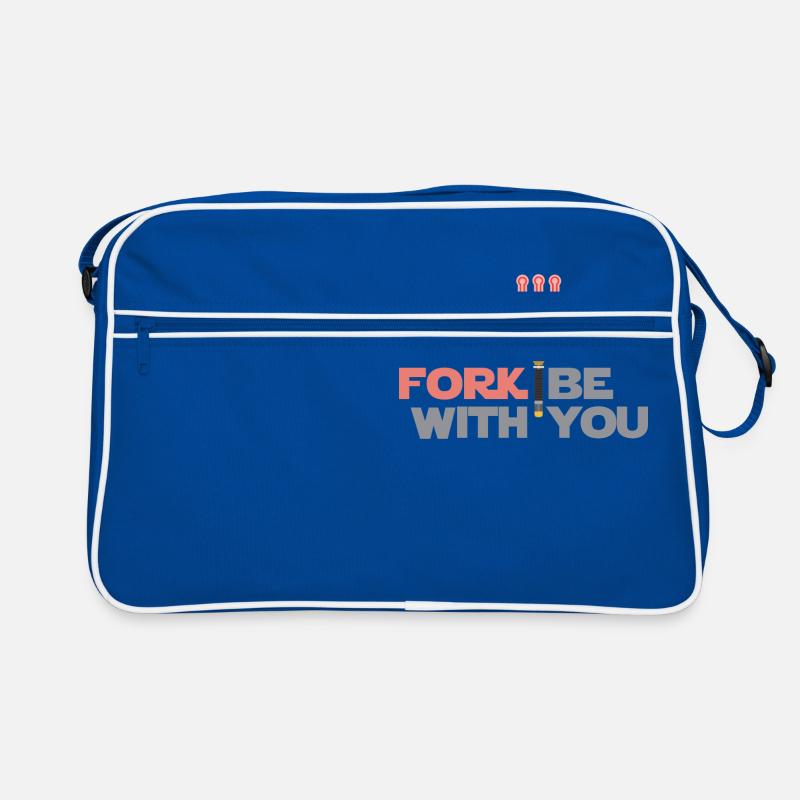 Developer May the Fork Be With You Geschenk idéee Sac Retro
