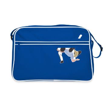 Schwinger Trick - Retro Bag - blue/white - Front