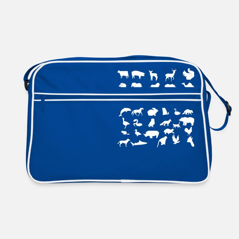 Respect all creatures Retro Tasche