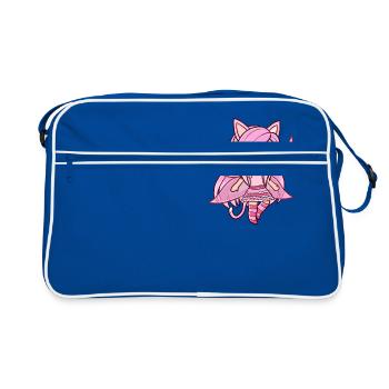 Pink Fairy - Retro Bag - blue/white - Front