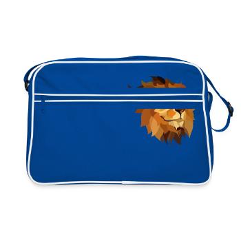 Lion - Sac Retro - bleu/blanc - Devant