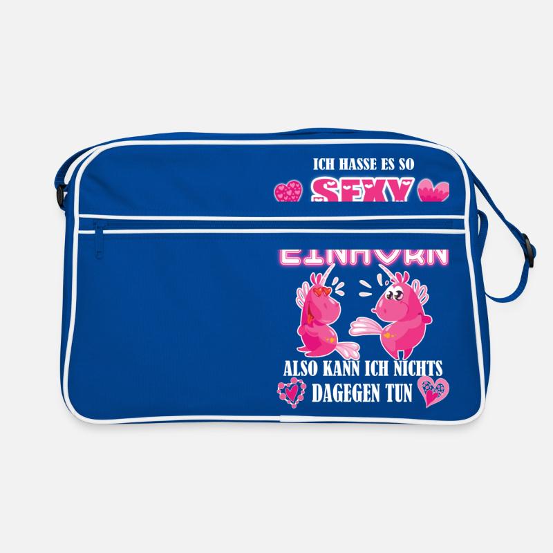 Einhorn Retro Tasche