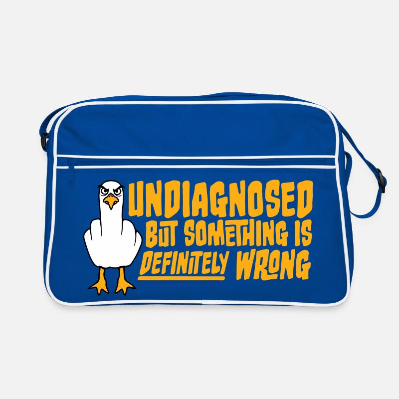 Undiagnosed But Something Is Definitely Wrong Möwe Retro Tasche