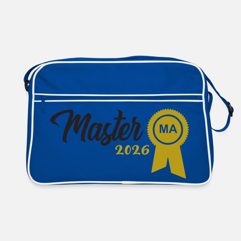 Master 2026 Diplôme Sac Retro