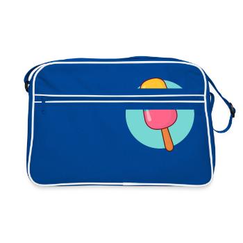 Popsicle - Retro Bag - blue/white - Front