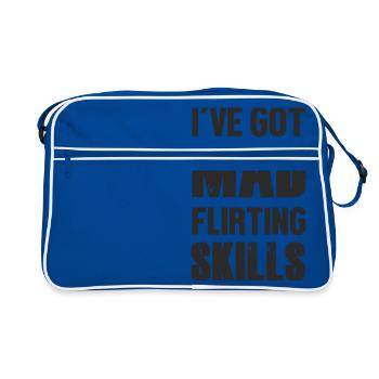 Ligoteo T-Shirt - Retro Bag - blue/white - Front