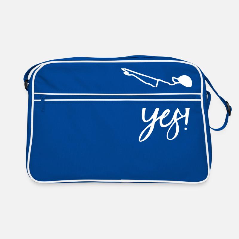 Logo de servlet blanc Sac Retro