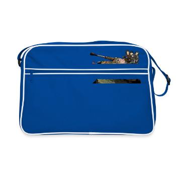 Tiny Panzers - Panzer IV - Sac Retro - bleu/blanc - Devant