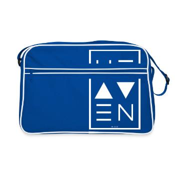 Ciel BLANC - Sac Retro - bleu/blanc - Devant