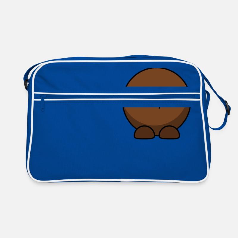 Gnu par derrière. idée cadeau Sac Retro