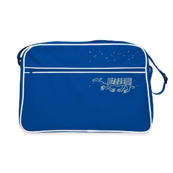 Tatou - Sac Retro - bleu/blanc - Devant