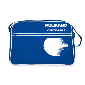 Mulikano Cherhaj (blanc) - Sac Retro - bleu/blanc - Devant