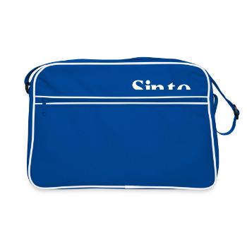 Sinto - Police blanche - Sac Retro - bleu/blanc - Devant