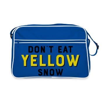 Des phrases drôles - Sac Retro - bleu/blanc - Devant