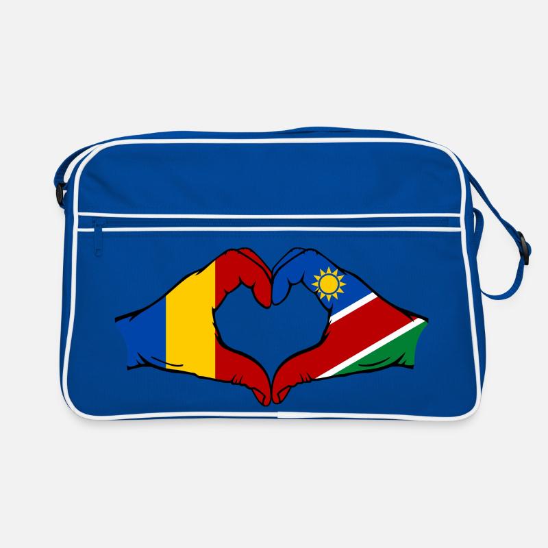 Tschad_Nairobi_Flagge_Afrika Retro Tasche