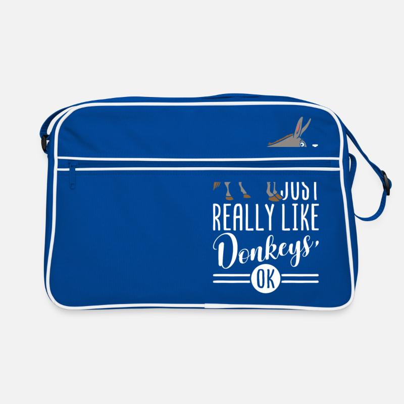 J'aime vraiment bien Donkey's OK - âne mule Sac Retro