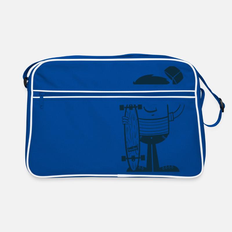 Do not Call It Skateboard - Retro Bag - blue/white