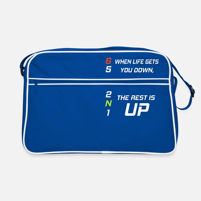 Motorcycle - when life gets you down remember Retro Bag