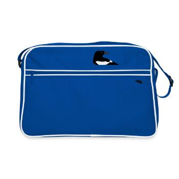 bir D170 - Sac Retro - bleu/blanc - Devant
