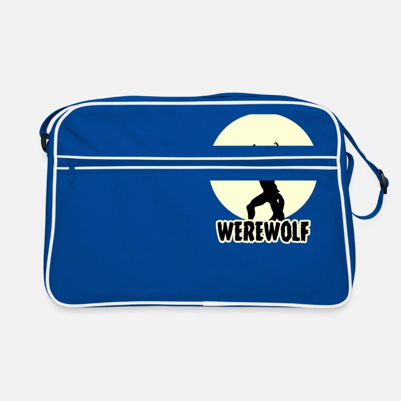 Werwolf / Halloween: Werewolf Retro Tasche