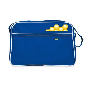 bie 45 - Sac Retro - bleu/blanc - Devant