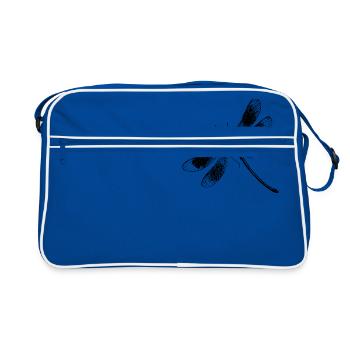 libe 31 - Sac Retro - bleu/blanc - Devant
